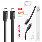 کابل تبدیل فست شارژ XO XO-Q233B Type-C To Type-C 60W 1m