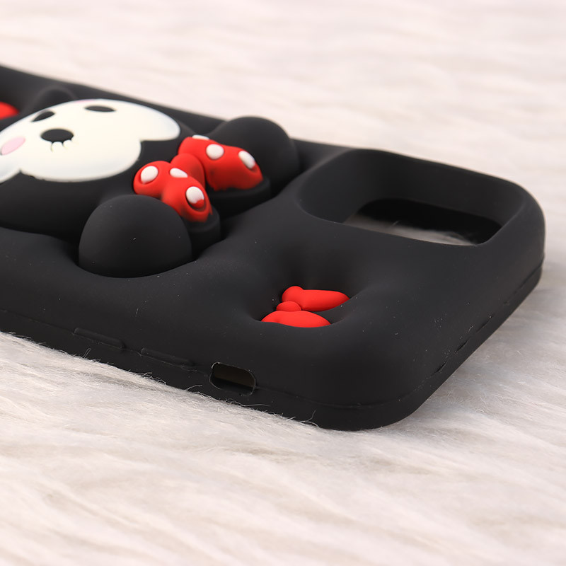 قاب عروسکی Vip Max آیفون iPhone 12 / 12 Pro پاپ سوکت دار طرح Minnie Mouse