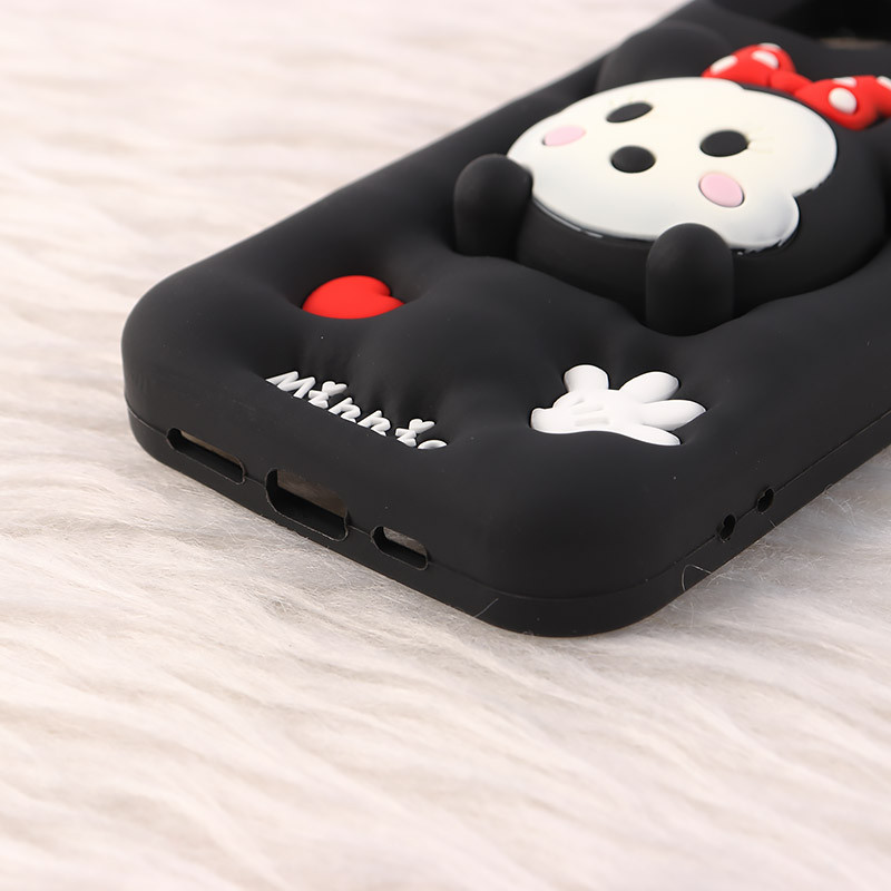 قاب عروسکی Vip Max آیفون iPhone 12 / 12 Pro پاپ سوکت دار طرح Minnie Mouse