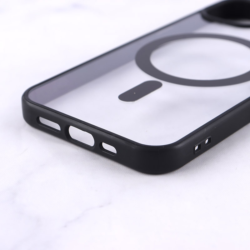 قاب مگ سیف Spigen آیفون iPhone 13 / 14 شفاف دور رنگی