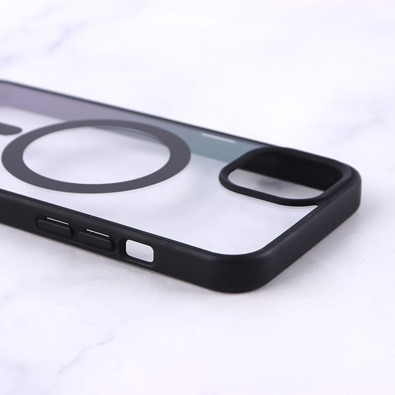 قاب مگ سیف Spigen آیفون iPhone 13 / 14 شفاف دور رنگی