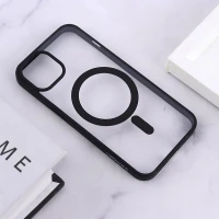 قاب مگ سیف Spigen آیفون iPhone 13 / 14 شفاف دور رنگی