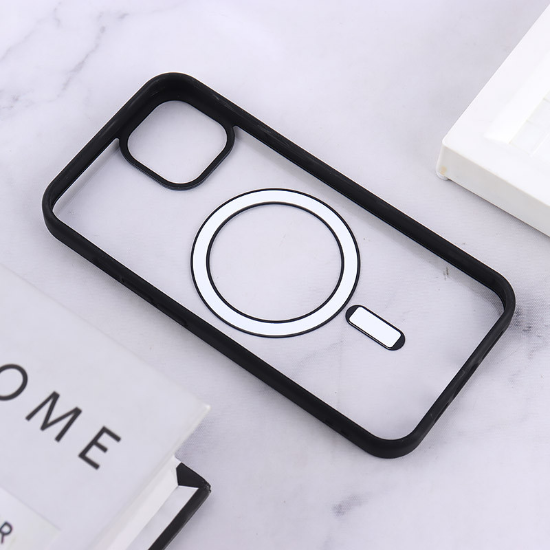 قاب مگ سیف Spigen آیفون iPhone 13 / 14 شفاف دور رنگی