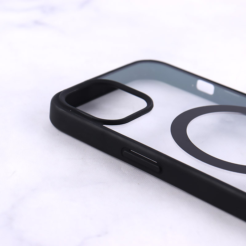 قاب مگ سیف Spigen آیفون iPhone 13 / 14 شفاف دور رنگی