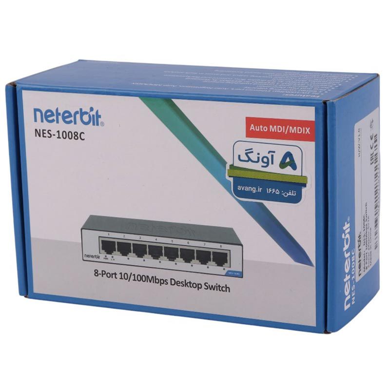 سوییچ 8 پورت نتربیت NES-1008C