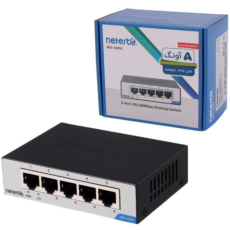 سوییچ 5 پورت نتربیت NGS-1005C