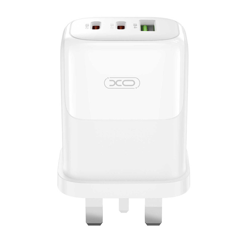 شارژر دیواری 65 وات ایکس او XO-L139 3PIN GaN PD QC 3.25A
