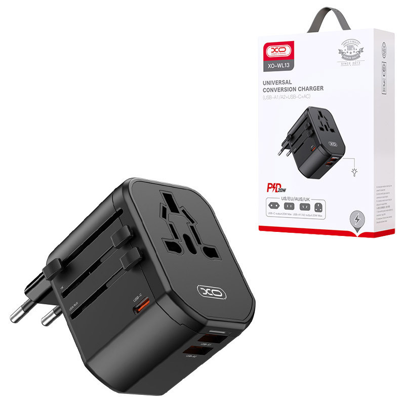 شارژر دیواری 20 وات ایکس او XO-W13 QC PD 8A