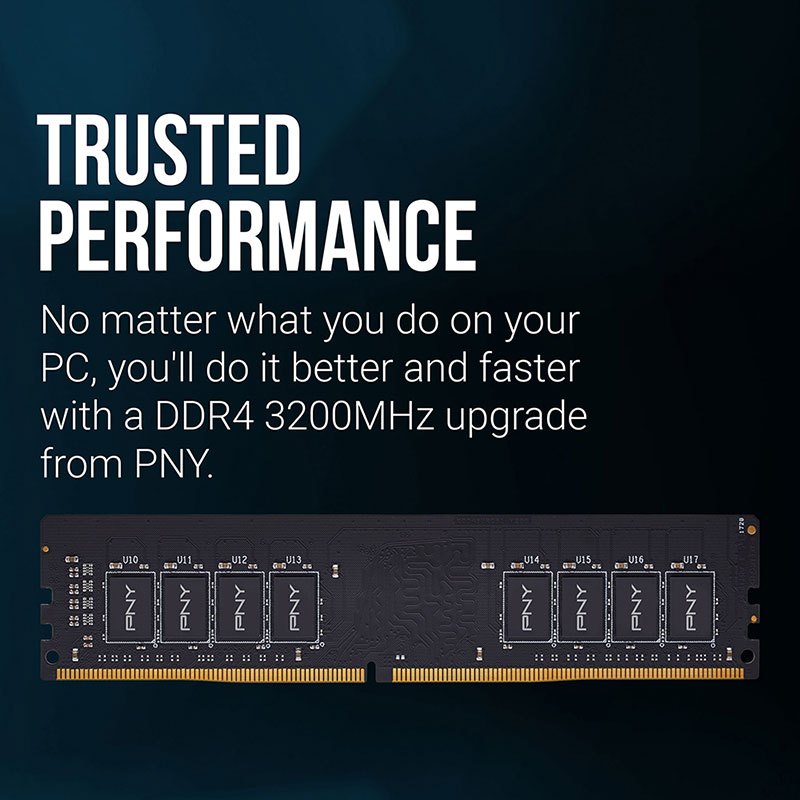 رم کامپیوتر &nbsp;PNY Performance DDR4 32GB 3200MHz CL22 Single