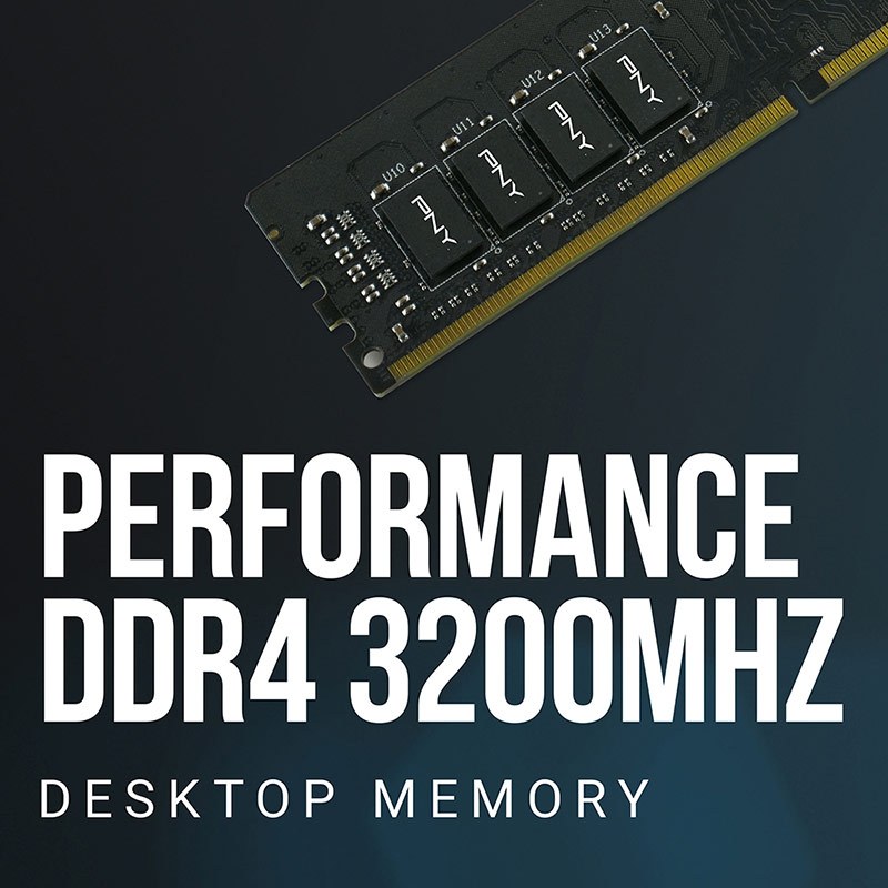 رم کامپیوتر &nbsp;PNY Performance DDR4 32GB 3200MHz CL22 Single
