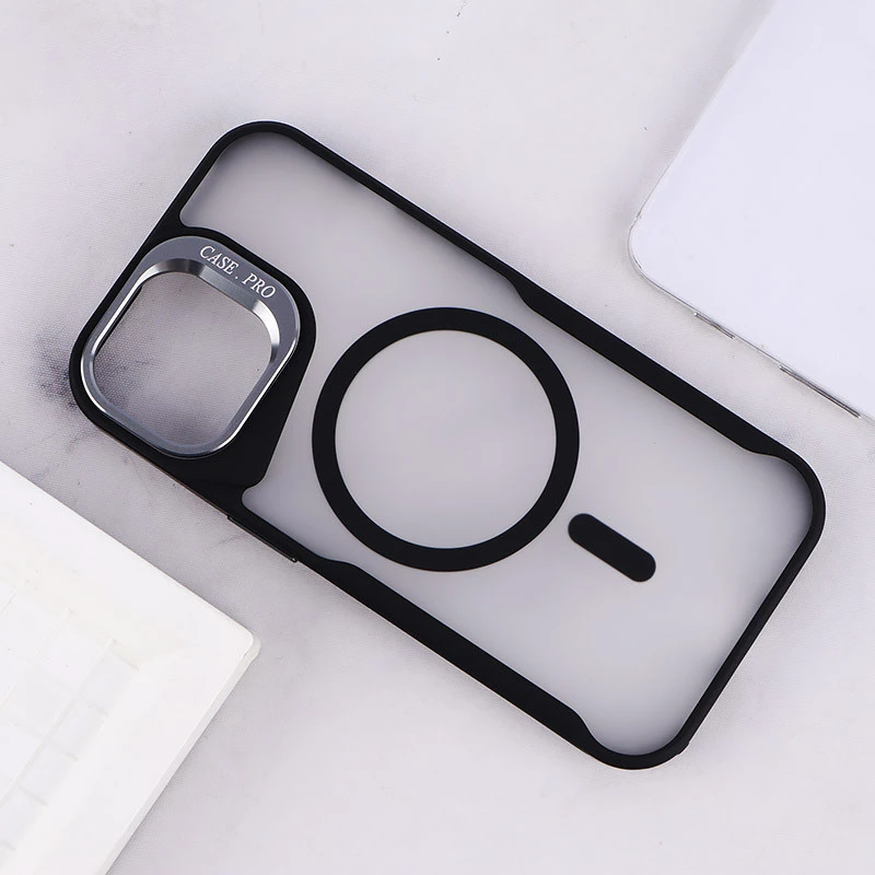 قاب مگ سیف Case.Pro آیفون iPhone 15 استندشو پشت مات
