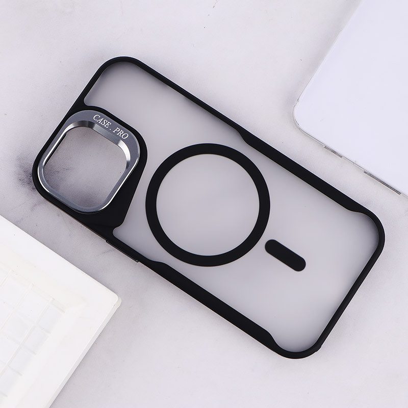 قاب مگ سیف Case.Pro آیفون iPhone 15 استندشو پشت مات