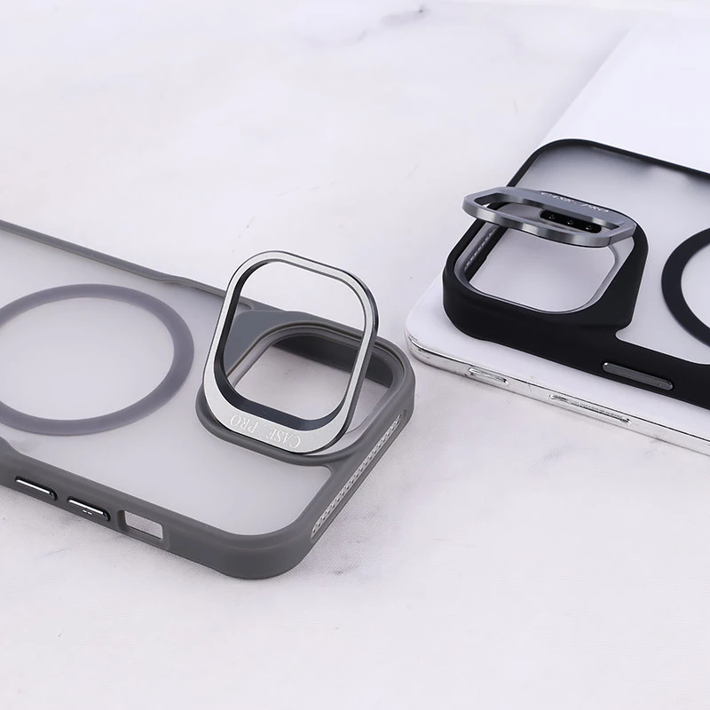 قاب مگ سیف Case.Pro آیفون iPhone 15 استندشو پشت مات