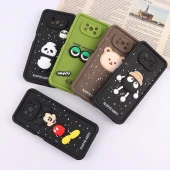 قاب سیلیکونی سولید شیائومی Poco X3 / X3 NFC / X3 Pro محافظ لنزدار