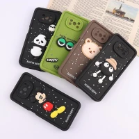 قاب سیلیکونی سولید شیائومی Poco X3 / X3 NFC / X3 Pro محافظ لنزدار