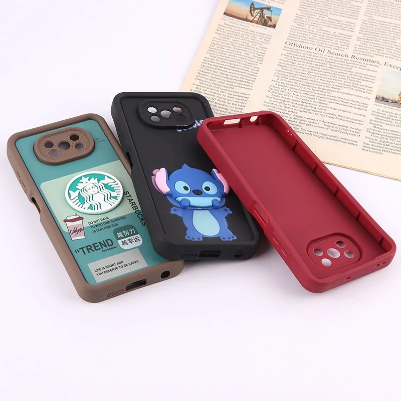 قاب سیلیکونی سولید شیائومی Poco X3 / X3 NFC / X3 Pro محافظ لنزدار