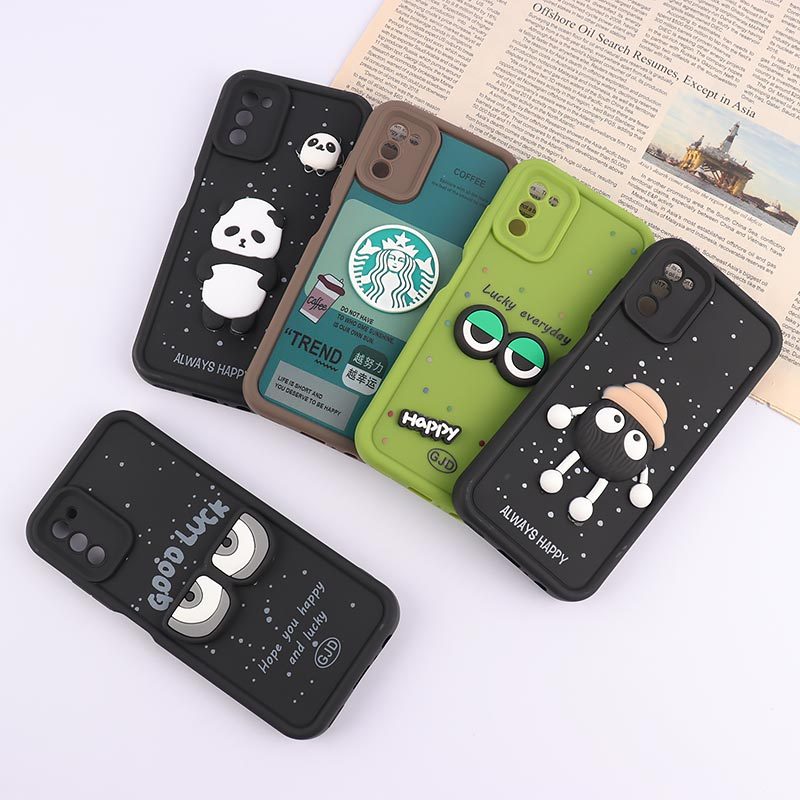 قاب سیلیکونی سولید سامسونگ Galaxy A02s / M02s / A03s محافظ لنزدار
