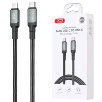 کابل تبدیل فست شارژ XO XO-NB-Q264B Type-C To Type-C 5A PD 240W 2m