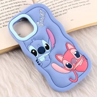 قاب سیلیکونی آیفون iPhone 13 / 14 عروسکی برجسته طرح Stitch
