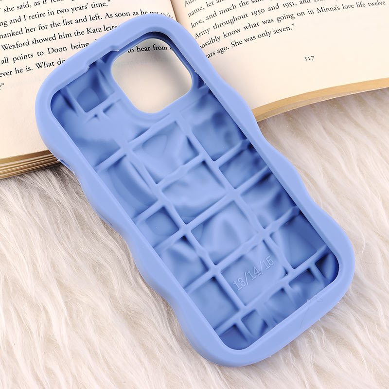 قاب سیلیکونی آیفون iPhone 13 / 14 عروسکی برجسته طرح Stitch