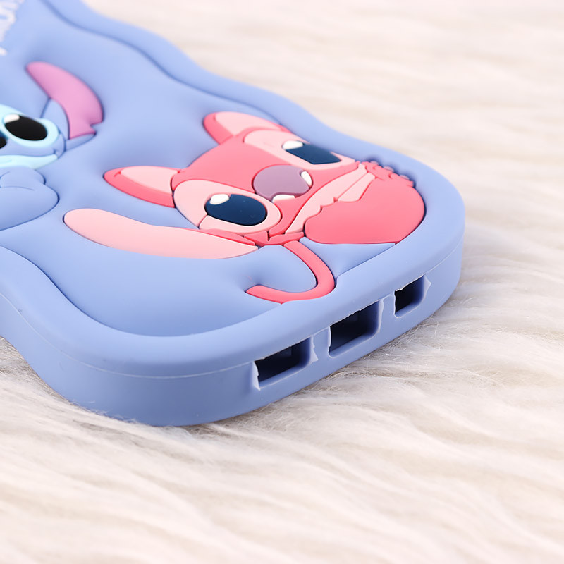 قاب سیلیکونی آیفون iPhone 13 / 14 عروسکی برجسته طرح Stitch