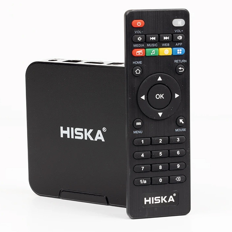 اندروید باکس Hiska A11 4K + ریموت کنترل