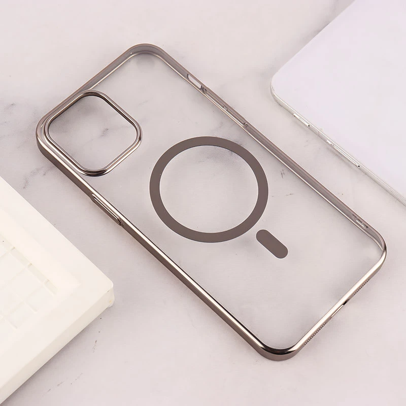 قاب PC مگ سیف Berlia آیفون iPhone 12 Pro Max دور براق
