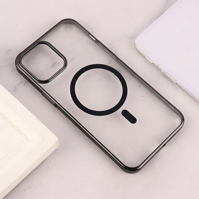 قاب PC مگ سیف Berlia آیفون iPhone 12 Pro Max دور براق