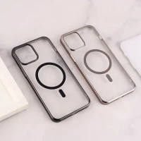 قاب PC مگ سیف Berlia آیفون iPhone 12 Pro Max دور براق