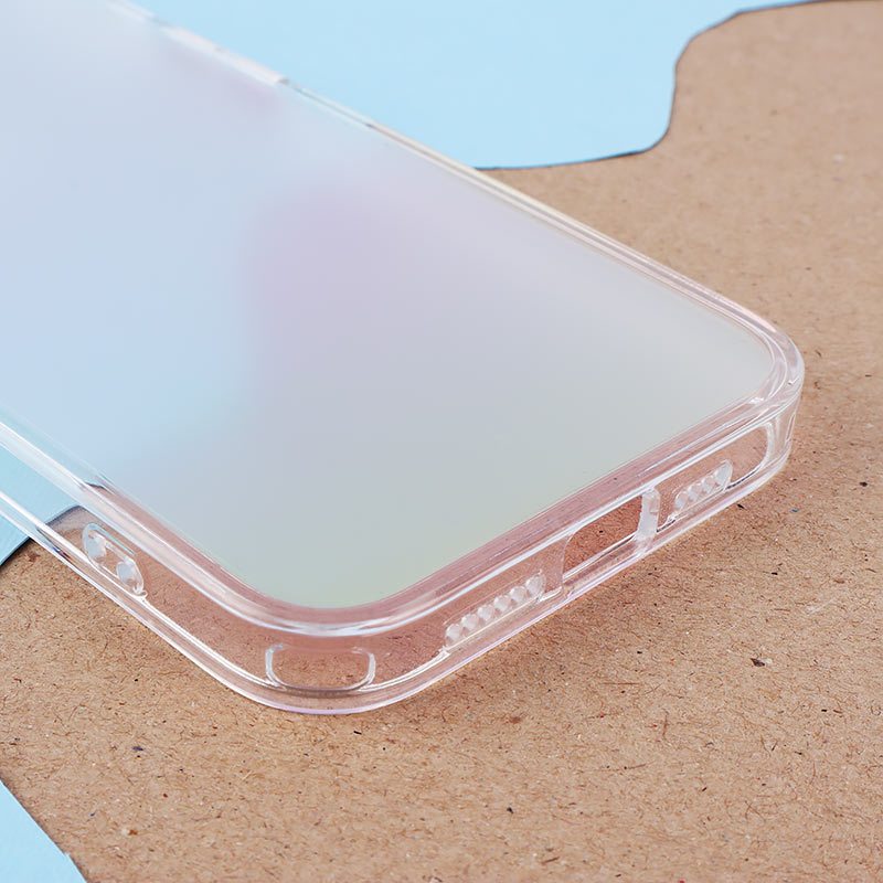 قاب هولوگرامی BIGC آیفون iPhone 14 Pro Max پشت مات دور رنگی