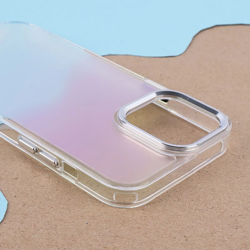 قاب هولوگرامی BIGC آیفون iPhone 13 Pro Max پشت مات دور رنگی
