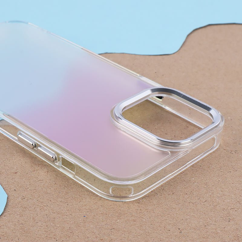قاب هولوگرامی BIGC آیفون iPhone 13 Pro Max پشت مات دور رنگی