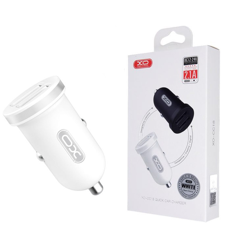 شارژر فندکی دو پورت ایکس او مدل XO CC18