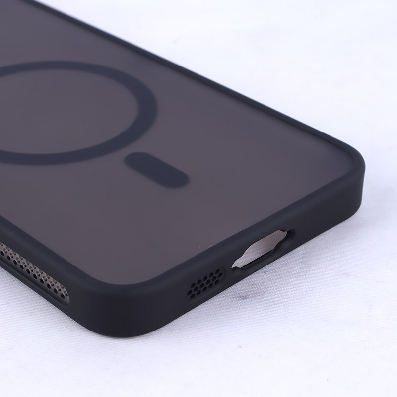 قاب مگ سیف استندشو با محافظ لنز رینگی سامسونگ Galaxy S24 FE پشت مات