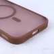 قاب مگ سیف استندشو با محافظ لنز رینگی آیفون iPhone 16 Pro Max پشت مات