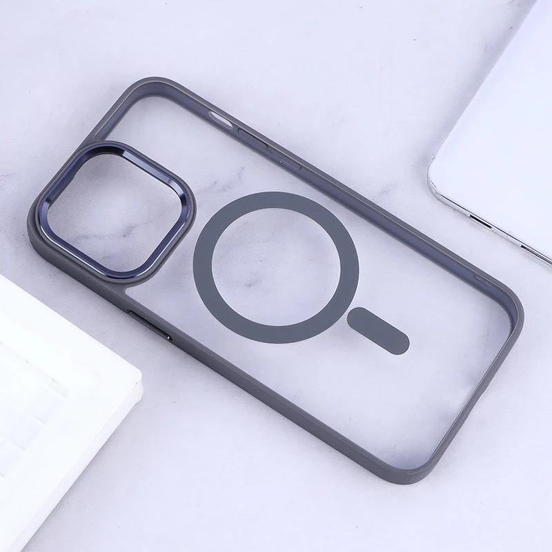 قاب مگ سیف Vip Max آیفون iPhone 15 Pro Max متال دور رنگی