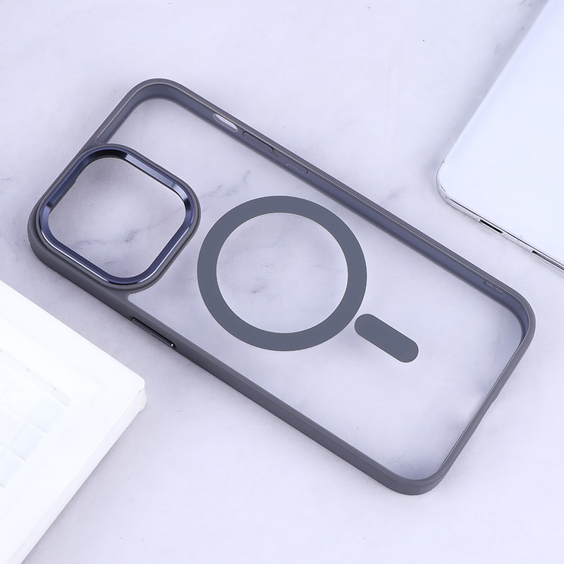 قاب مگ سیف Vip Max آیفون iPhone 15 Pro Max متال دور رنگی