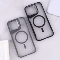 قاب مگ سیف Case.Pro آیفون iPhone 15 Pro Max استندشو پشت مات
