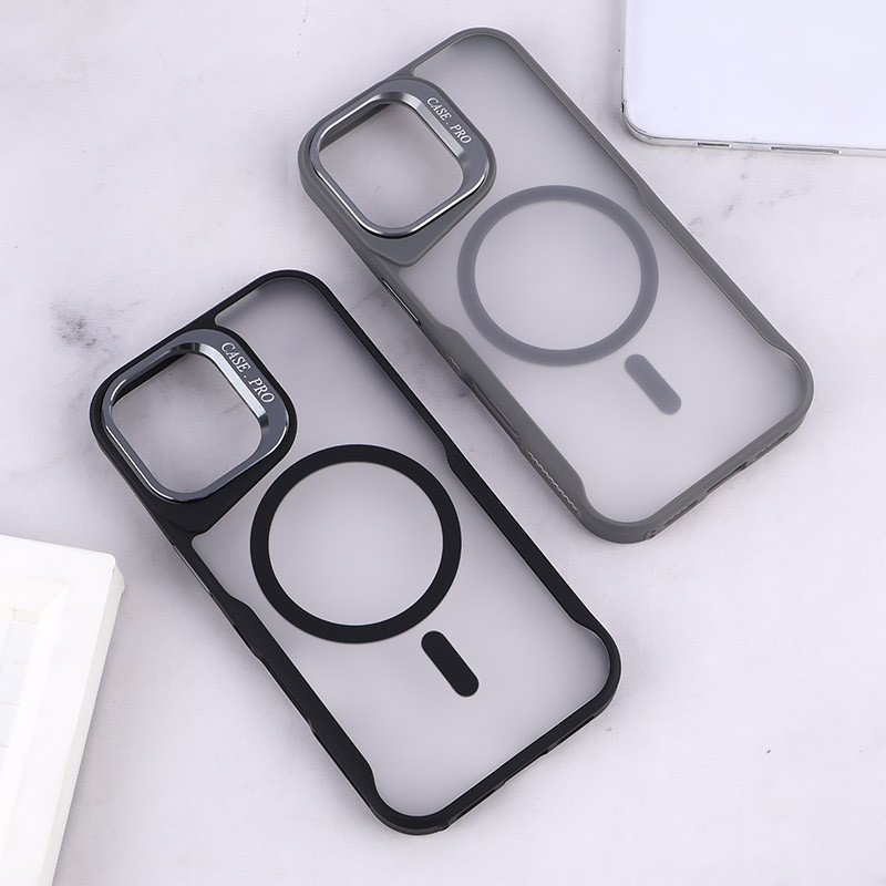 قاب مگ سیف Case.Pro آیفون iPhone 16 استندشو پشت مات