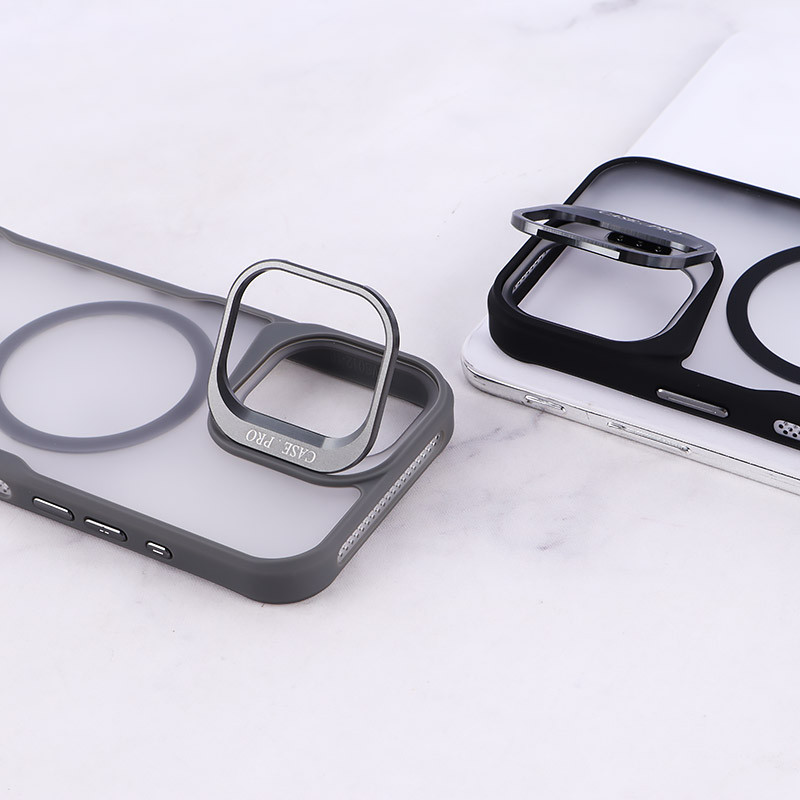 قاب مگ سیف Case.Pro آیفون iPhone 16 استندشو پشت مات