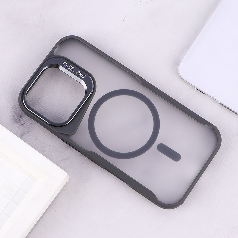 قاب مگ سیف Case.Pro آیفون iPhone 16 Pro استندشو پشت مات