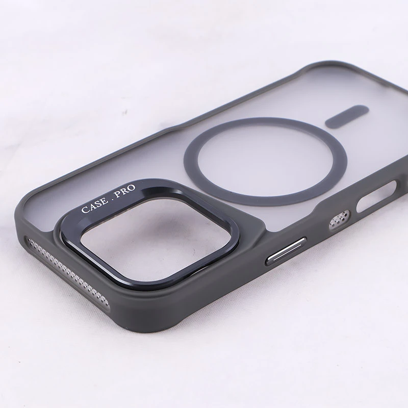 قاب مگ سیف Case.Pro آیفون iPhone 16 Pro استندشو پشت مات