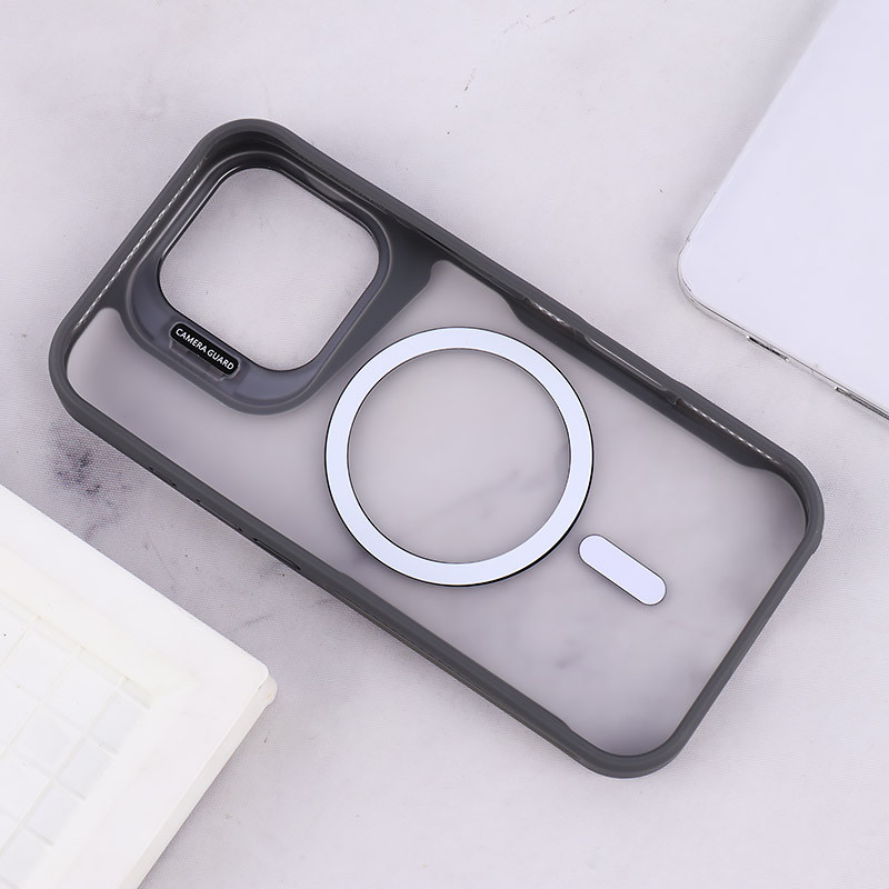 قاب مگ سیف Case.Pro آیفون iPhone 16 Pro استندشو پشت مات