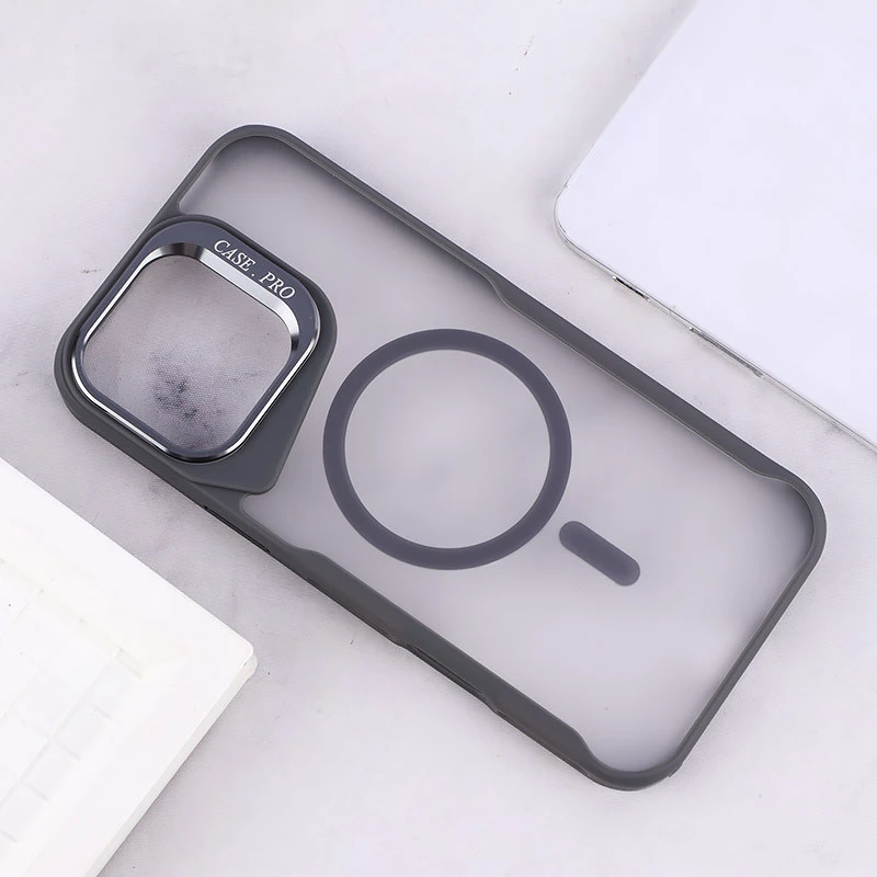 قاب مگ سیف Case.Pro آیفون iPhone 16 Pro Max استندشو پشت مات