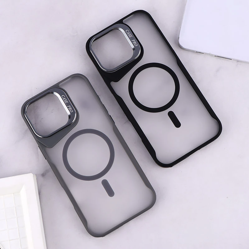 قاب مگ سیف Case.Pro آیفون iPhone 16 Pro Max استندشو پشت مات