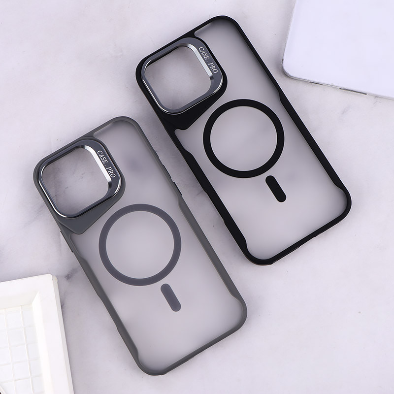 قاب مگ سیف Case.Pro آیفون iPhone 16 Pro Max استندشو پشت مات