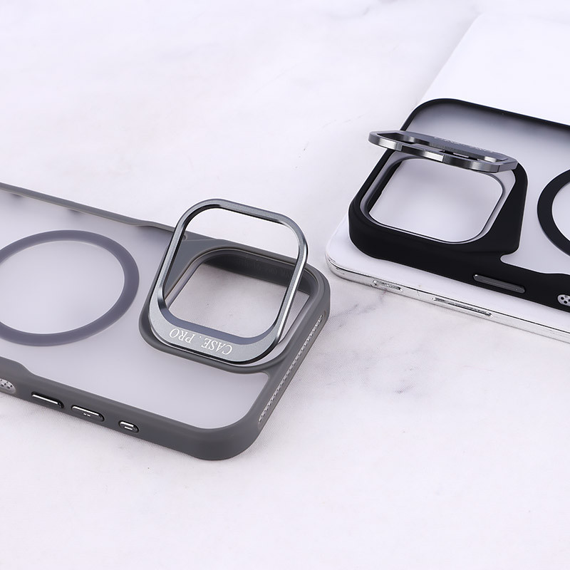 قاب مگ سیف Case.Pro آیفون iPhone 16 Pro Max استندشو پشت مات