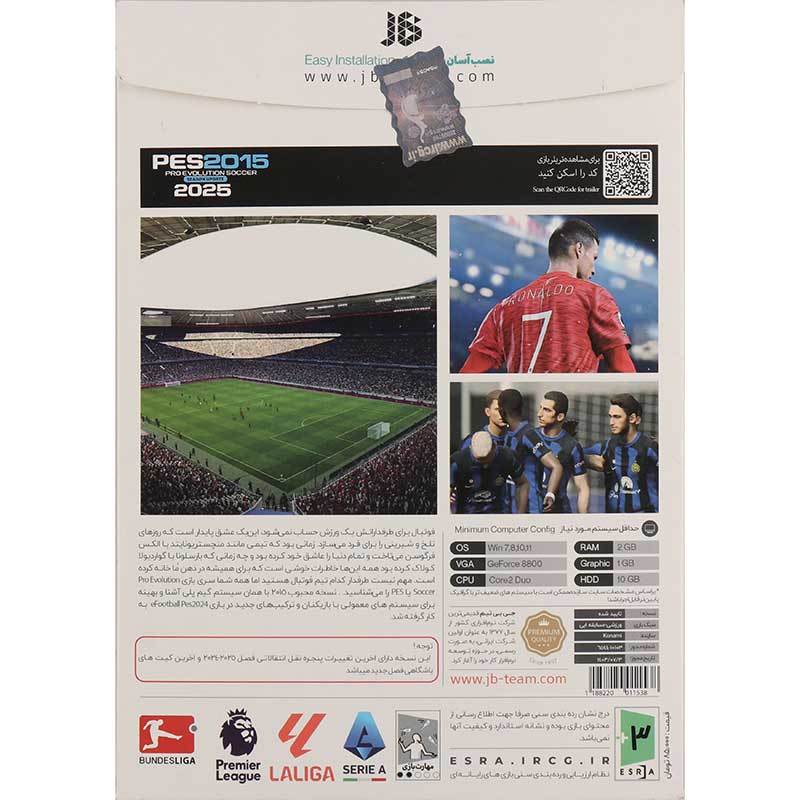 PES 2015 Season Update 2025 PC 1DVD9 JB.Team