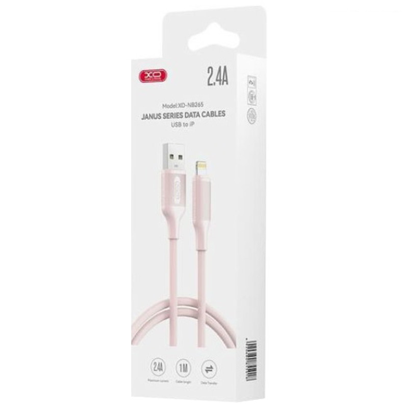 کابل آیفونی فست شارژ XO XO-NB265 2.4A 1m