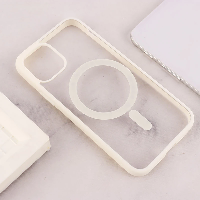 قاب PC شفاف دور رنگی مگ سیف iPhone 11 Pro